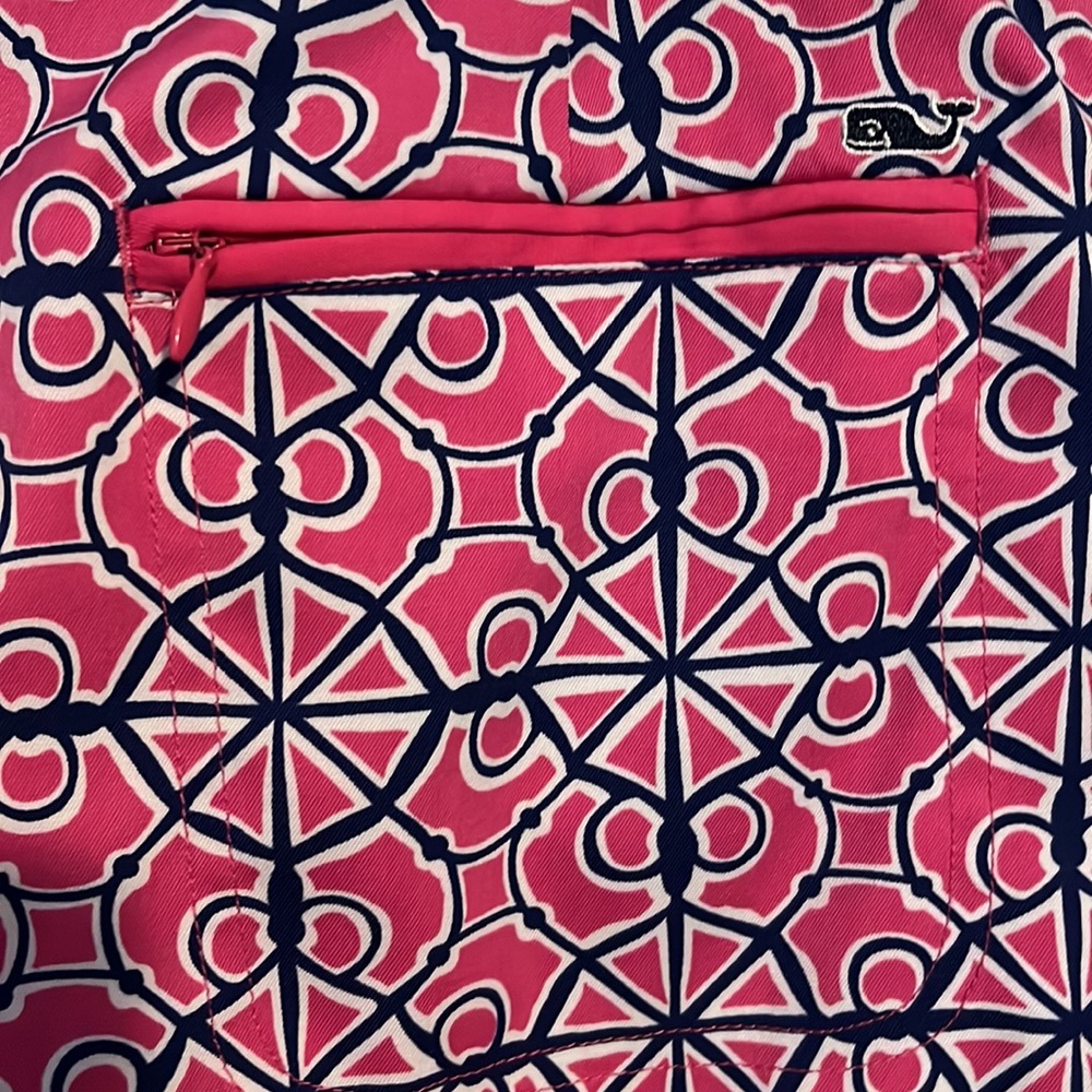 Vineyard Vines golf/tennis skirt navy and pink size 2 - Picture 4 of 5